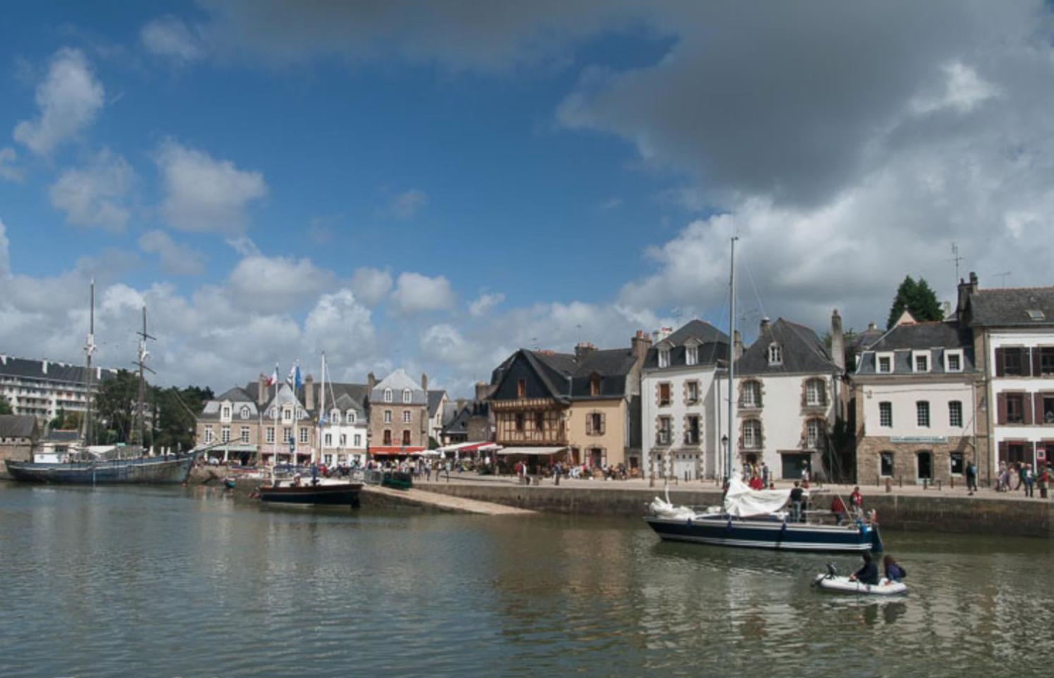 Exceptionnel Tres Beau T2 Sur Le Port De St Goustan- Vue Sur Le Port! Lejlighed Auray Eksteriør billede